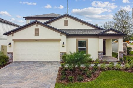 New construction Single-Family house 38394 Tobiano Lp, Dade City, FL 33525 plan Elmhurst Bonus - image