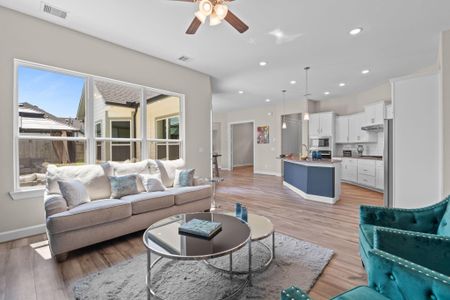 New construction Single-Family house 1218 Hidden Oaks Dr, Tomball, TX 77375 plan Portico - image 11