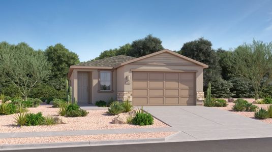 New construction Single-Family house 10238 W Sumullen St, Marana, AZ 85653 plan Belmont - image