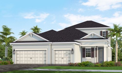 New construction Single-Family house 10025 Hammock Brook Dr, Parrish, FL 34219 plan Ocean Front - image