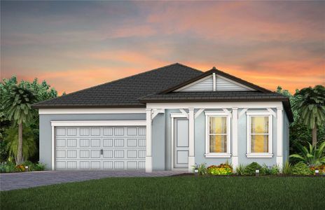 New construction Single-Family house 1650 Fallon Pass, Zephyrhills, FL 33541 Coral- photo 0