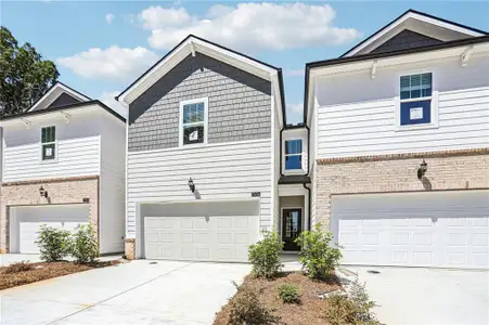 New construction Townhouse house 7856 Marie Wy, Fairburn, GA 30213 - image