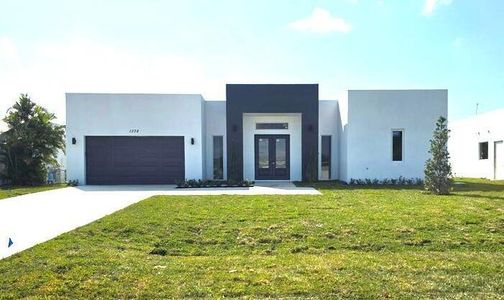 New construction Single-Family house 1378 Sw California Blvd, Port St. Lucie, FL 34953 Roble- photo 0