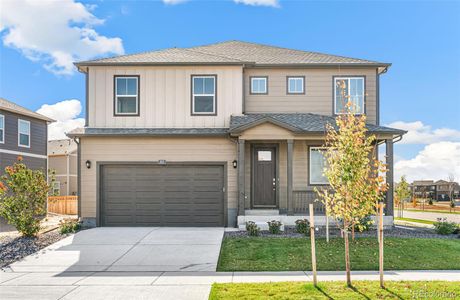 New construction Single-Family house 4338 Cattle Cross Trl, Castle Rock, CO 80104 Henley- photo 0