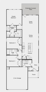 Structural options  include: Extended covered patio, gas stub out, and pre plumb for future water softener.