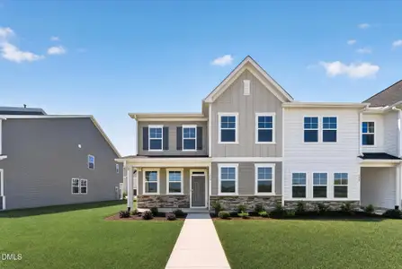 New construction Townhouse house Wake Forest, NC 27587 plan Dylan - image