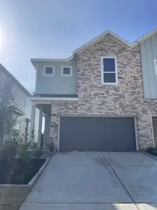 New construction Townhouse house 12611 Blue Catfish Ln, Cypress, TX 77433 plan Patton Il - image