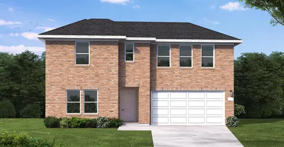 New construction Single-Family house 1907 Southfork Ranch Trl, Crosby, TX 77532 plan Donley - image