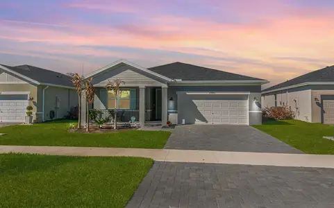 New construction Single-Family house 8993 Dahlia Cir, Port St. Lucie, FL 34986 plan Emilia - image