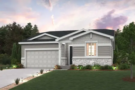 New construction Single-Family house 4312 Kingsbarns Dr, Elizabeth, CO 80107 plan Livingston - image