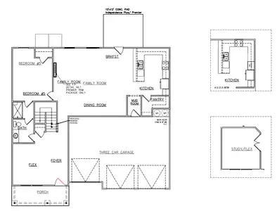 New construction Single-Family house 283 Crabapple Rd, McDonough, GA 30253 plan Walker - image
