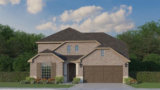 New construction Single-Family house 799 Cedarwood Court, Haslet, TX 76052 Plan 1525- photo 0