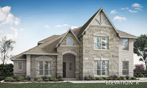 New construction Single-Family house 2400 Knapp Trl, Mansfield, TX 76063 plan Carolina IV Side Entry - image