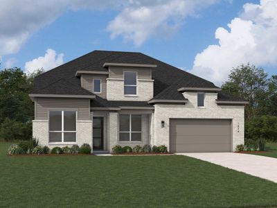 New construction Single-Family house Todd Mission, TX 77316 plan Stanley - image