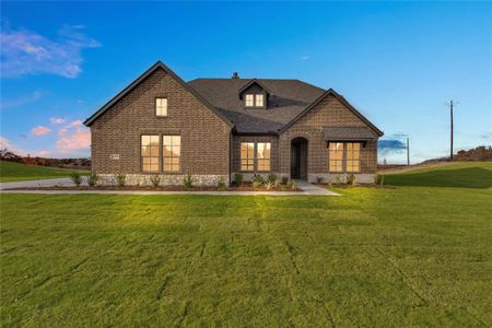 New construction Single-Family house 4249 Old Springtown Rd, Weatherford, TX 76085 Aster- photo 0