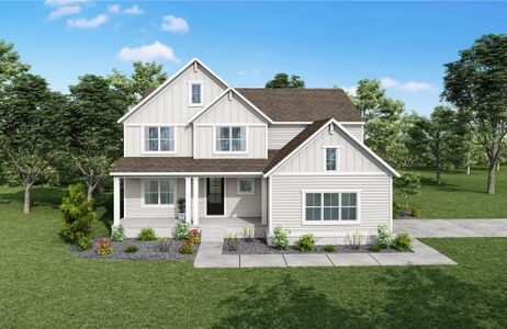 New construction Single-Family house 617 Baker Rd, Columbia, TN 38401 plan Leighland - image
