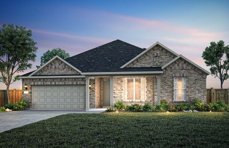 New construction Single-Family house 130 Tumbling Creek Run, Kyle, TX 78640 plan Cuney - image