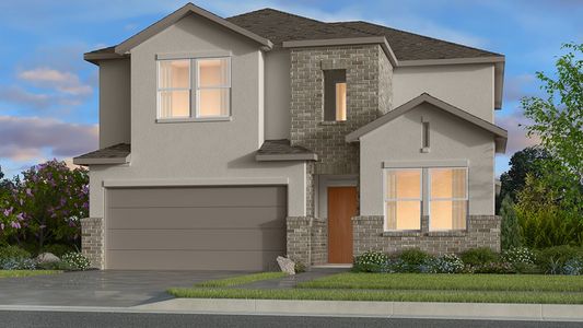 New construction Single-Family house 3046 Daw Boardwalk Drive, La Porte, TX 77571 Lunaria- photo 0