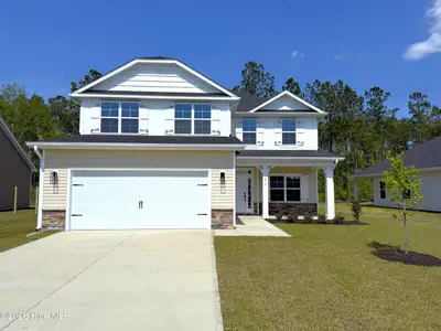 New construction Single-Family house 817 Hidden Bridge Dr, Jacksonville, NC 28546 plan 2628 - image