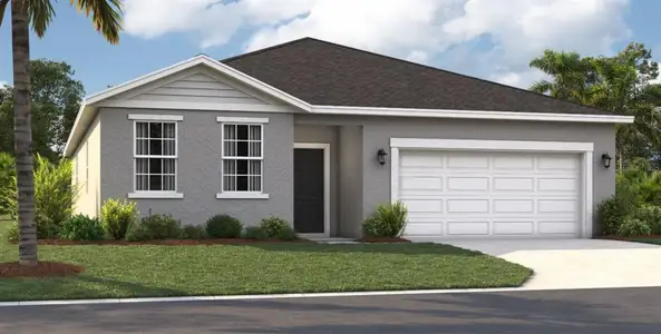 New construction Single-Family house 5856 Cliffbow Lp, Leesburg, FL 34748 plan The Webber - image