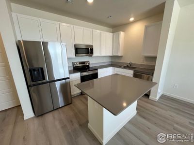 Large kitchen island