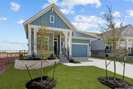 New construction Single-Family house 12140 Vine Blossom, Schertz, TX 78154 The Rio Vista- photo 0