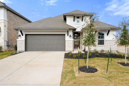 New construction Single-Family house 129 Old Woods Rd, Liberty Hill, TX 78642 plan Palmetto - image