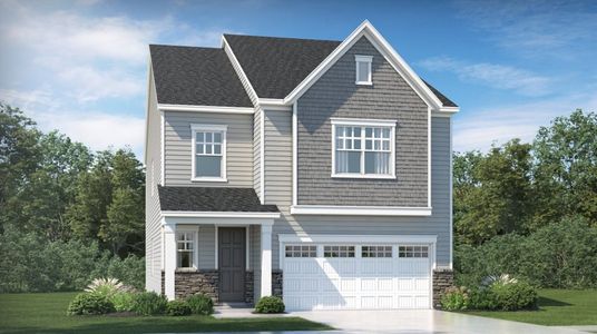 New construction Single-Family house 209 Golden Trace Dr, Garner, NC 27560 plan Nelson - image