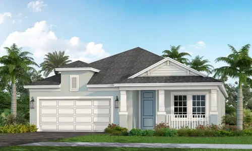 New construction Single-Family house 10025 Hammock Brook Dr, Parrish, FL 34219 plan Applause - image