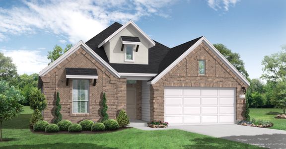 New construction Single-Family house 6715 Sweet Orange Ct, Manvel, TX 77578 plan Morgan - image