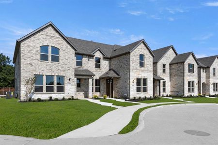 New construction Townhouse house 1987 Gentle Oak Trl, Corinth, TX 76210 plan Conroe - image