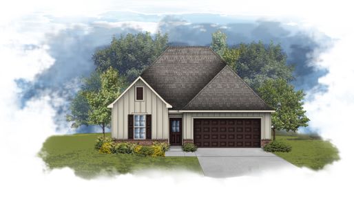 New construction Single-Family house 25 Natureview Wy, Freeport, FL 32439 plan Falkner III H - image
