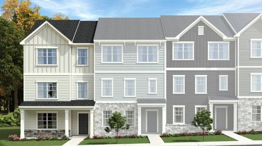 New construction Townhouse house 645 Cassa Clubhouse Wy, Knightdale, NC 27545 null- photo 3 3