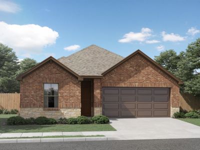 New construction Single-Family house 9706 Rosette Pl, San Antonio, TX 78254 plan The Briscoe (820) - image