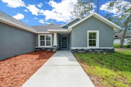 New construction Single-Family house 6755 N Edelweiss Wy, Citrus Springs, FL 34434 - image