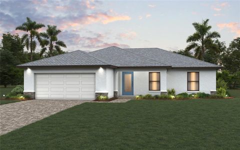 New construction Single-Family house 15036 Mcgraw Ave, Port Charlotte, FL 33953 plan Cayo Costa - image