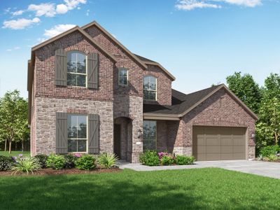 New construction Single-Family house 1616 Jolie Rose Bnd, Leander, TX 78641 plan Wimbledon - image