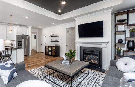 Gathering Room with Optional Fireplace