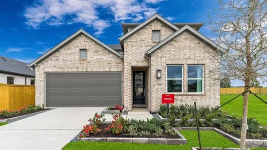 New construction Single-Family house 1319 N Yellow Rose Ct, Tomball, TX 77375 plan Orchid - image
