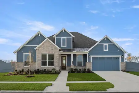 New construction Single-Family house 7722 River Bluet Pl, Fulshear, TX 77441 plan Granbury - image