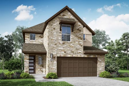 New construction Single-Family house 218 Grayson Elm Pass, Dripping Springs, TX 78620 plan Lantana - image