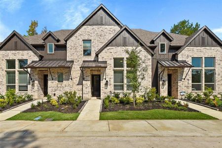 New construction Townhouse house 511 Cypress Valley Ave, Montgomery, TX 77316 - photo 0