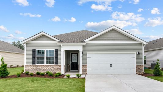 New construction Single-Family house 54 Hawley Glen Dr, Lillington, NC 27546 plan Aria - image