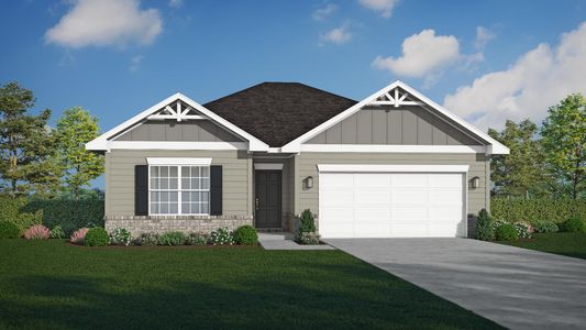 New construction Single-Family house Hinesville, GA 31313 plan The Saunders - image