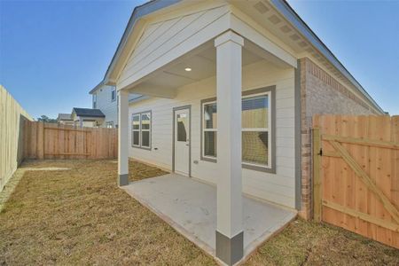 New construction Single-Family house 8478 Sweet Cherry Ln, Magnolia, TX 77354 The Frio F- photo 58 58