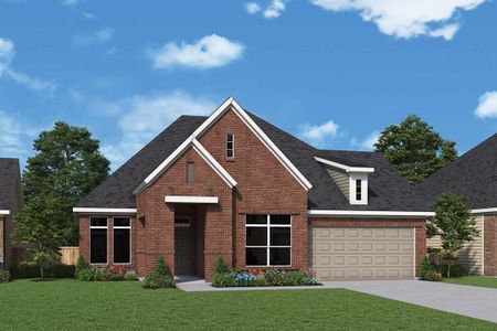 New construction Single-Family house 21726 Sagebrush Meadow Dr, Waller, TX 77484 plan The Fairlane - image