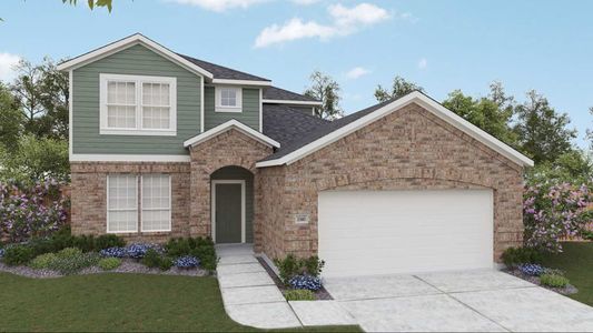 New construction Single-Family house 913 Brazos Trl, Dayton, TX 77535 plan Southfork - image