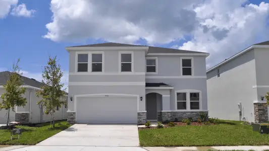New construction Single-Family house 9448 Bella Mar Trl, Parrish, FL 34219 plan Coral - image