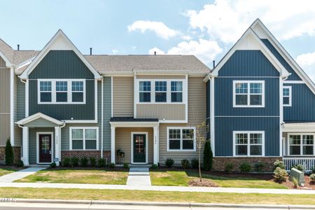 New construction Townhouse house 3183 Mission Olive Place, New Hill, NC 27562 - photo 0