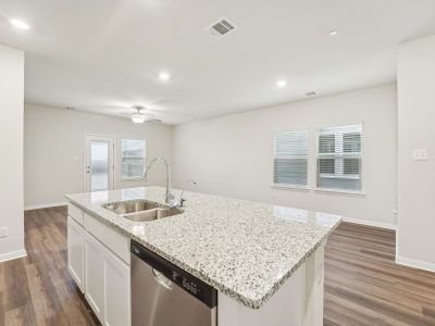 New construction Townhouse house 164 Texas Agate Dr, Unit 1, Kyle, TX 78640 The Emma (212)- photo 5 5